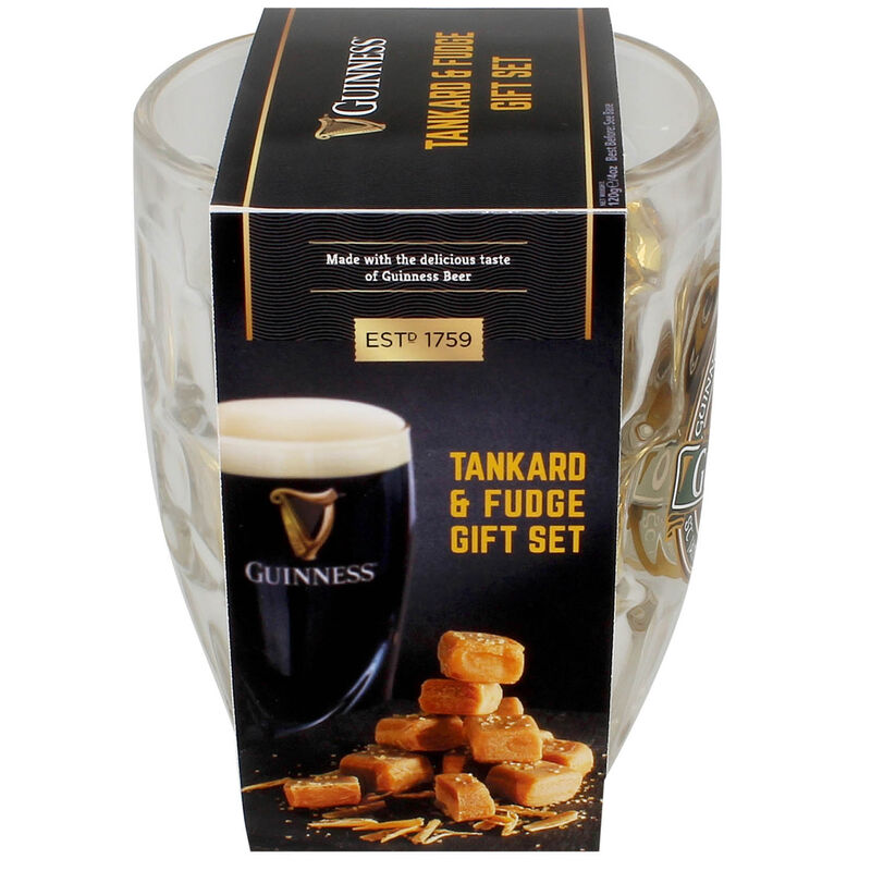 Guinness Tankard and Fudge Gift Set